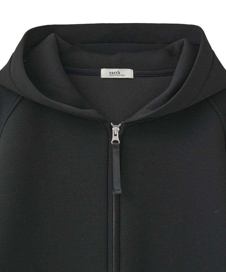 earth music&ecology「ダンボールニットフーディーブルゾン」|ブルゾン・スタジャン|