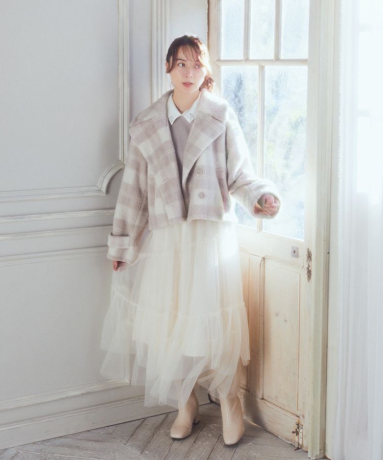 earth music&ecology「【WEB限定】シャギーショートコート」|その他|