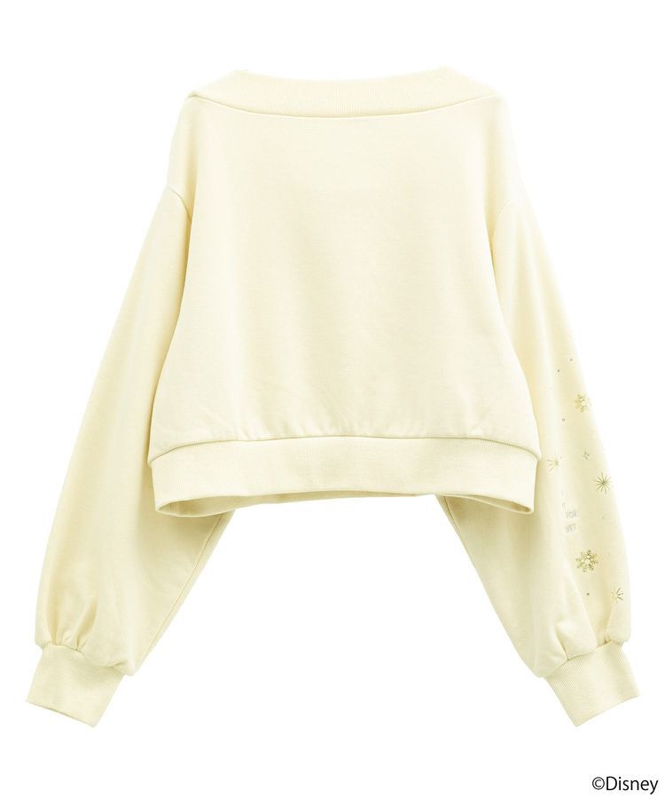 earth music&ecology「Disney/キラキラモチーフ刺繍オフショルスウェット」|スウェット・ジャージ|