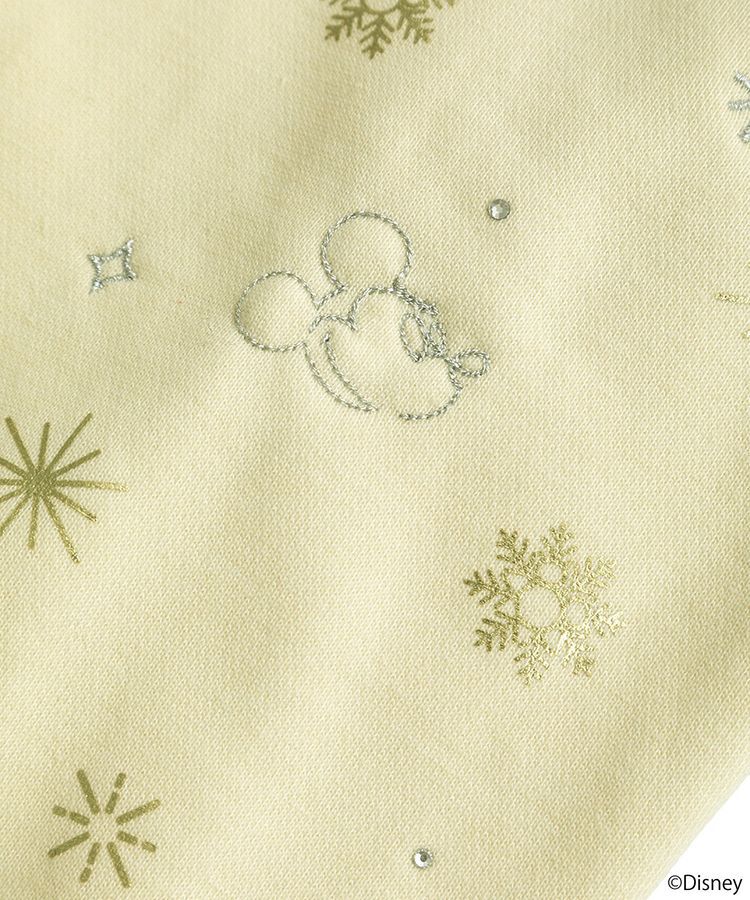 earth music&ecology「Disney/キラキラモチーフ刺繍オフショルスウェット」|スウェット・ジャージ|