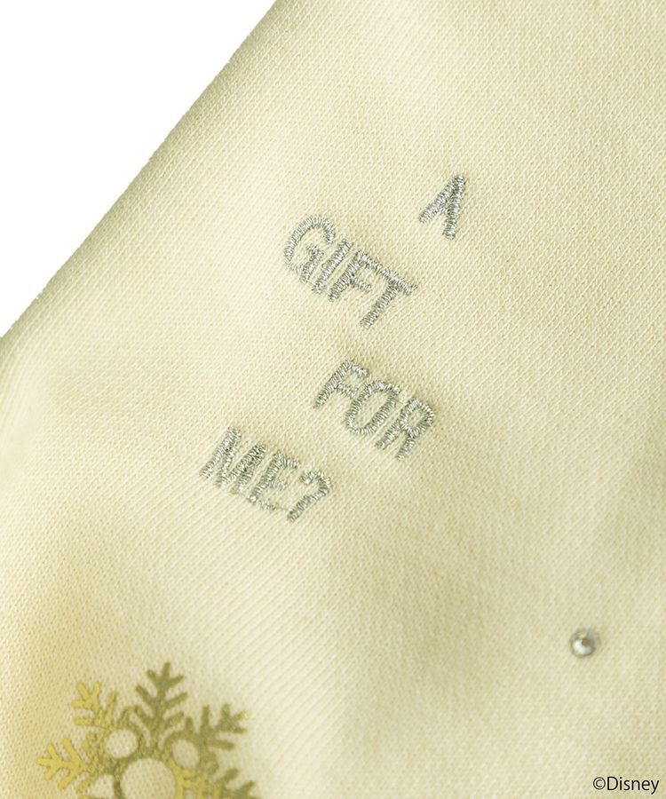 earth music&ecology「Disney/キラキラモチーフ刺繍オフショルスウェット」|スウェット・ジャージ|