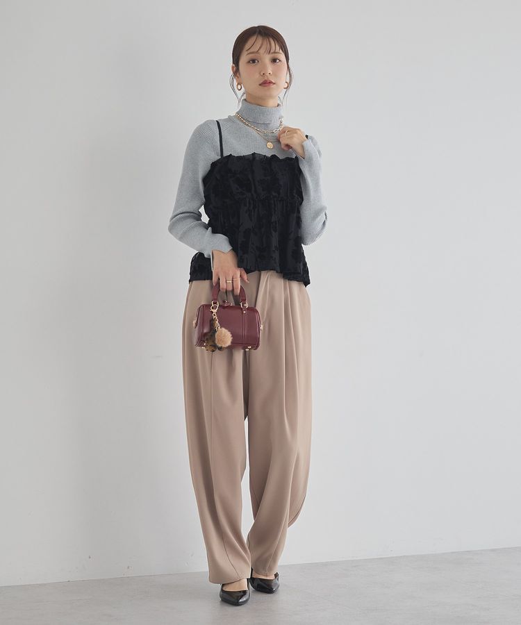 earth music&ecology「ミニボストンバッグ」|ハンドバッグ|