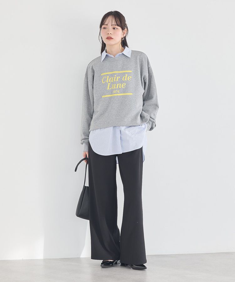 earth music&ecology「アソートロゴウラケドロストプルオーバー」|スウェット・ジャージ|