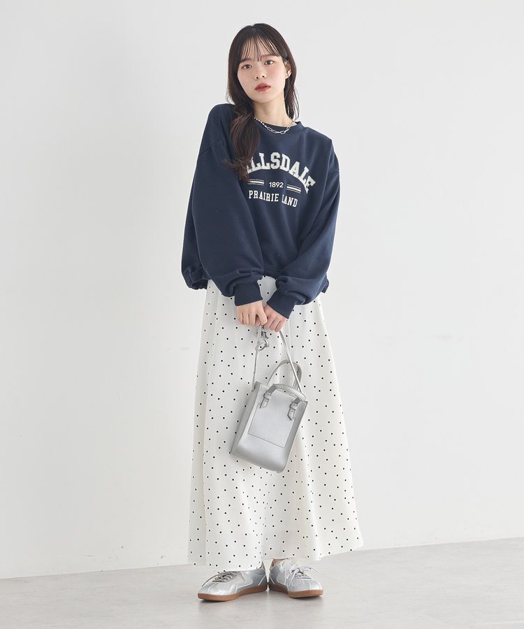 earth music&ecology「アソートロゴウラケドロストプルオーバー」|スウェット・ジャージ|