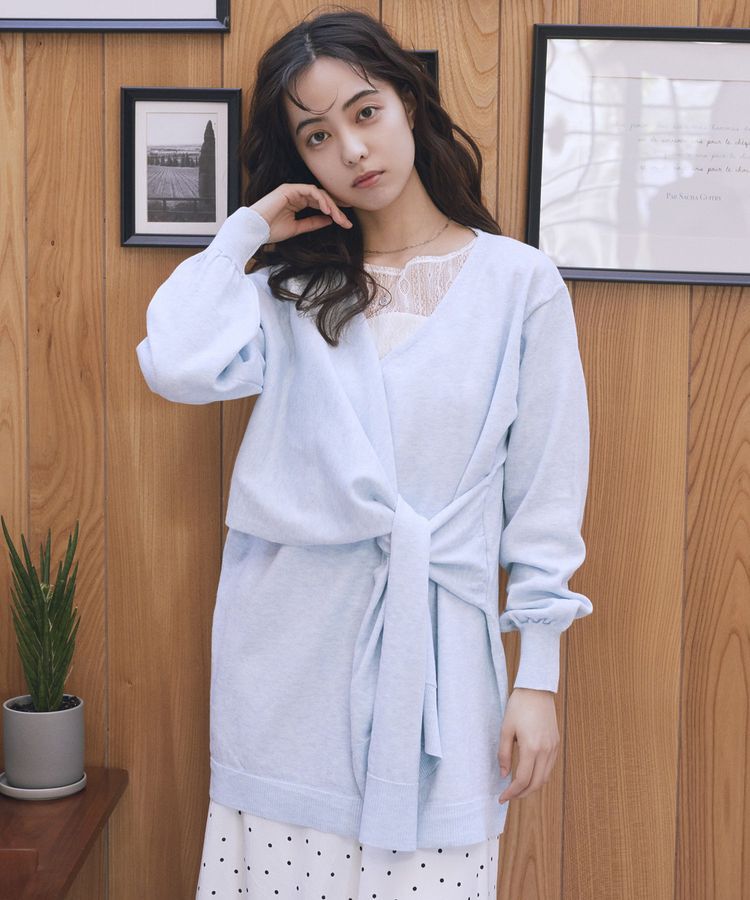 earth music&ecology「カシュクールムスビニット」|ニット・セーター|