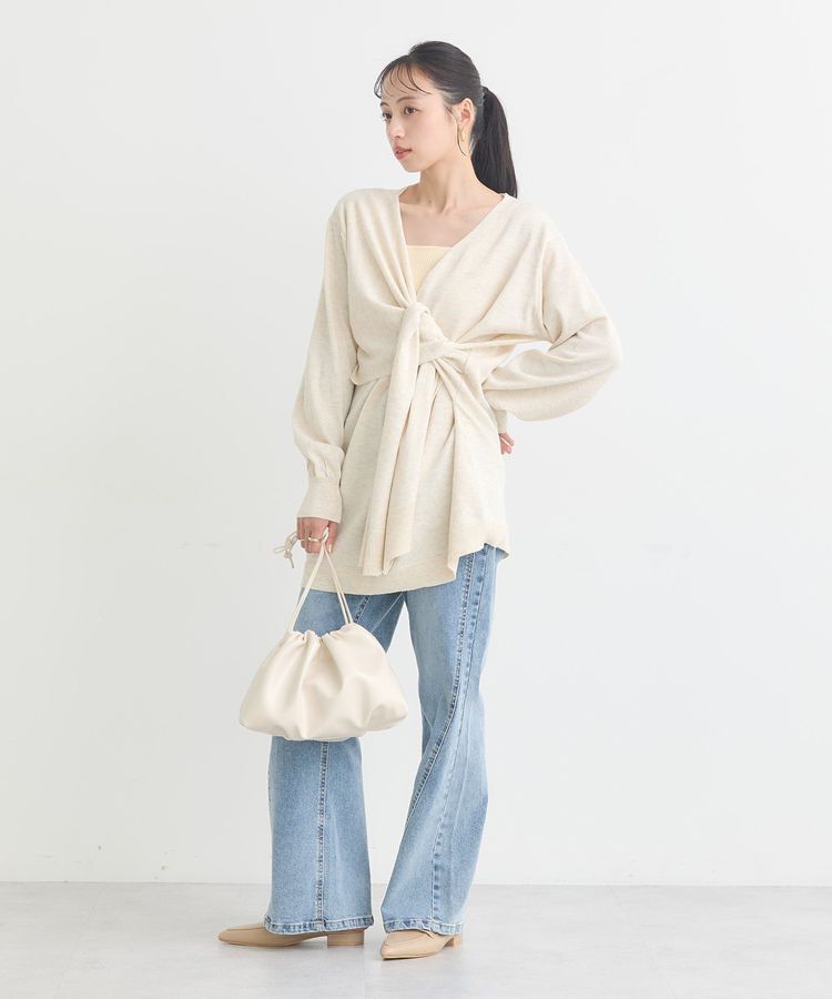 earth music&ecology「カシュクールムスビニット」|ニット・セーター|