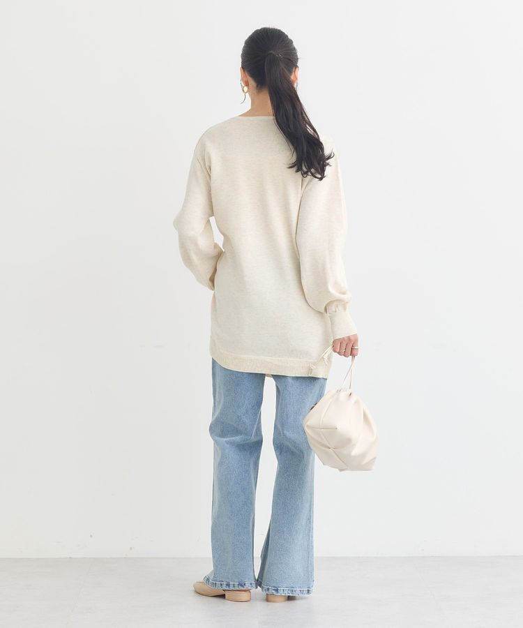 earth music&ecology「カシュクールムスビニット」|ニット・セーター|