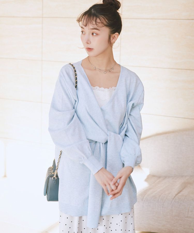 earth music&ecology「カシュクールムスビニット」|ニット・セーター|