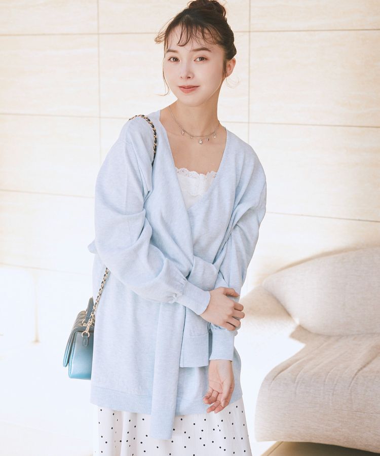 earth music&ecology「カシュクールムスビニット」|ニット・セーター|Sax