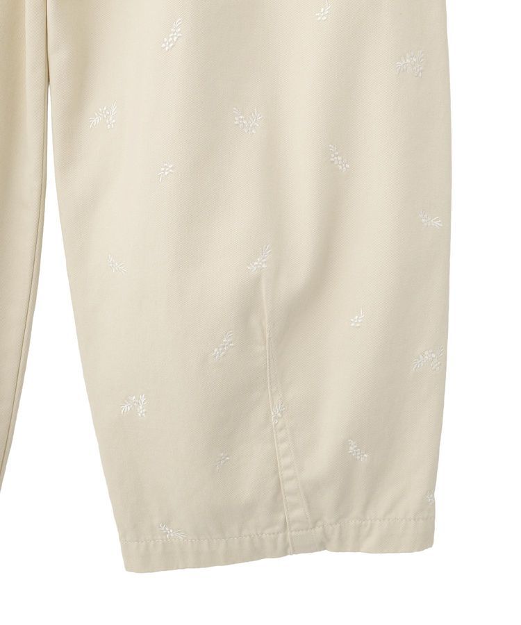 earth music&ecology「フラワー刺繍ツイルカーブパンツ」|その他|