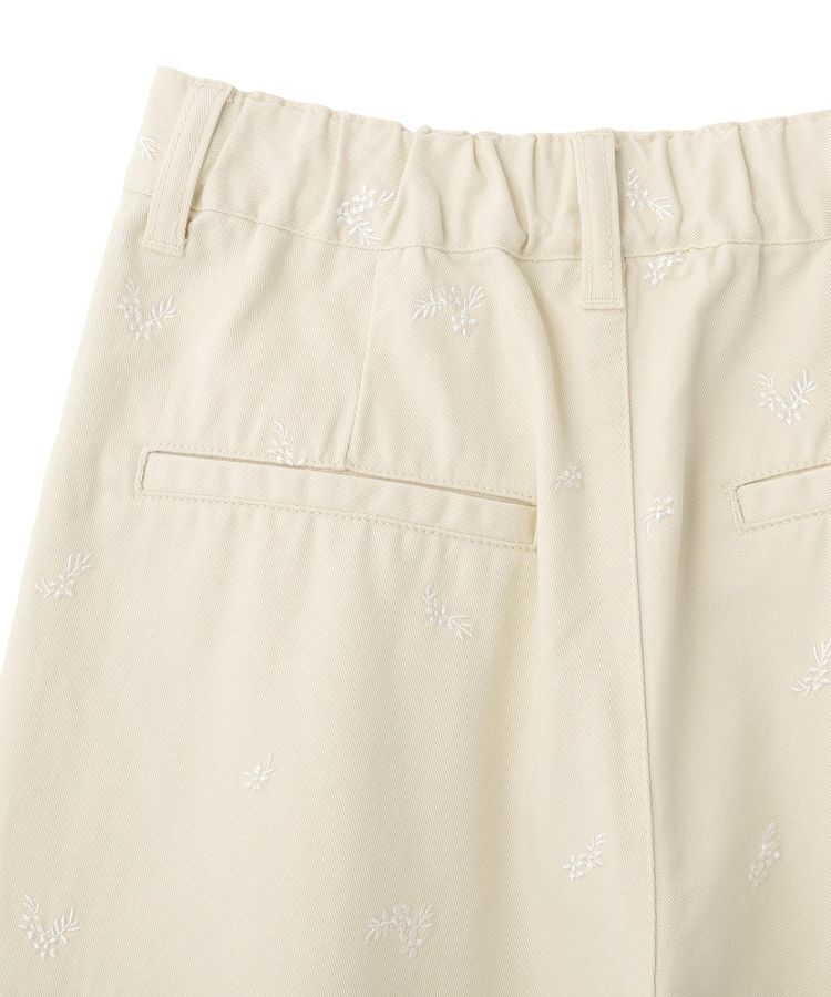 earth music&ecology「フラワー刺繍ツイルカーブパンツ」|その他|