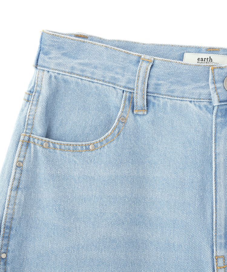 earth music&ecology「スタッズデニムパンツ」|デニム|