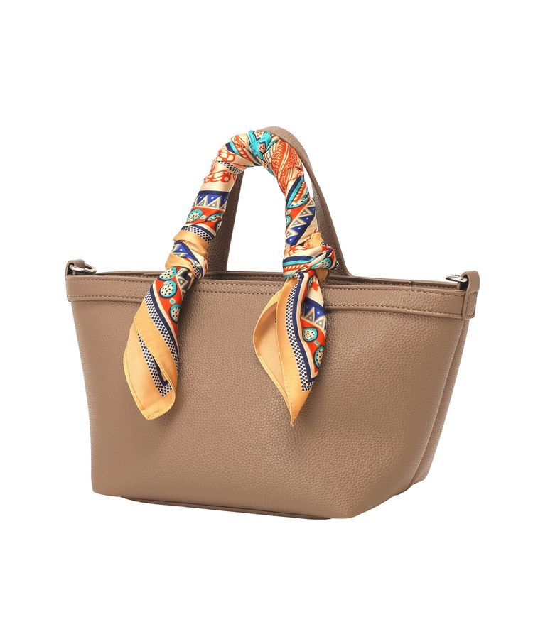 earth music&ecology「スカーフSET 2WAYミニトートバッグ」|トートバッグ|