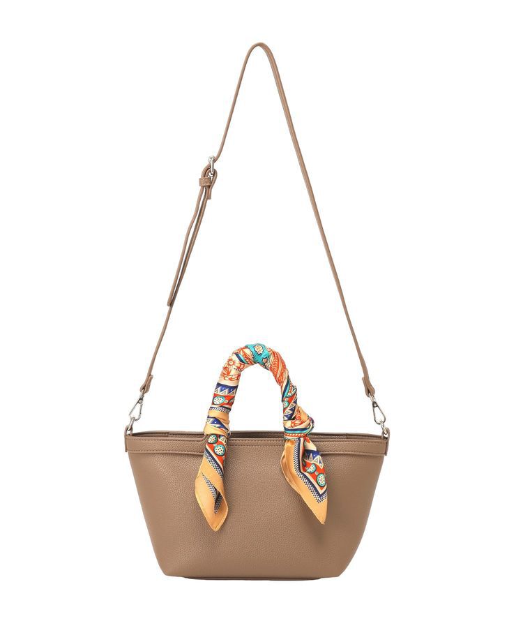 earth music&ecology「スカーフSET 2WAYミニトートバッグ」|トートバッグ|