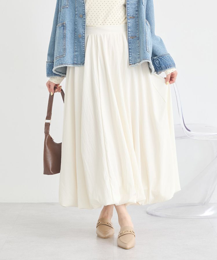 earth music&ecology「バルーンスカート」|スカート|