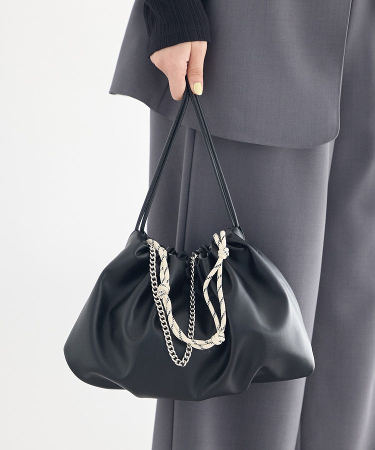 earth music&ecology「マルチWAY巾着バッグ」|ハンドバッグ|