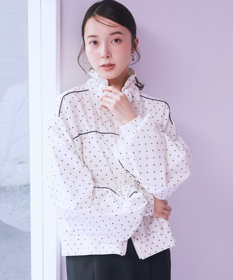 earth music&ecology「パイピングブルゾン」|ブルゾン・スタジャン|