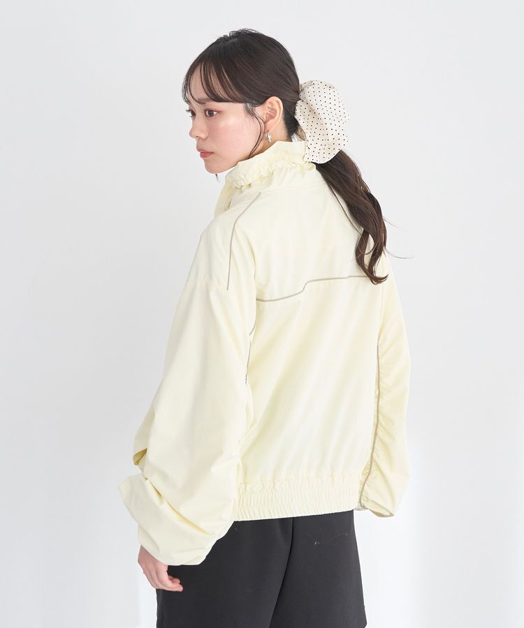 earth music&ecology「パイピングブルゾン」|ブルゾン・スタジャン|