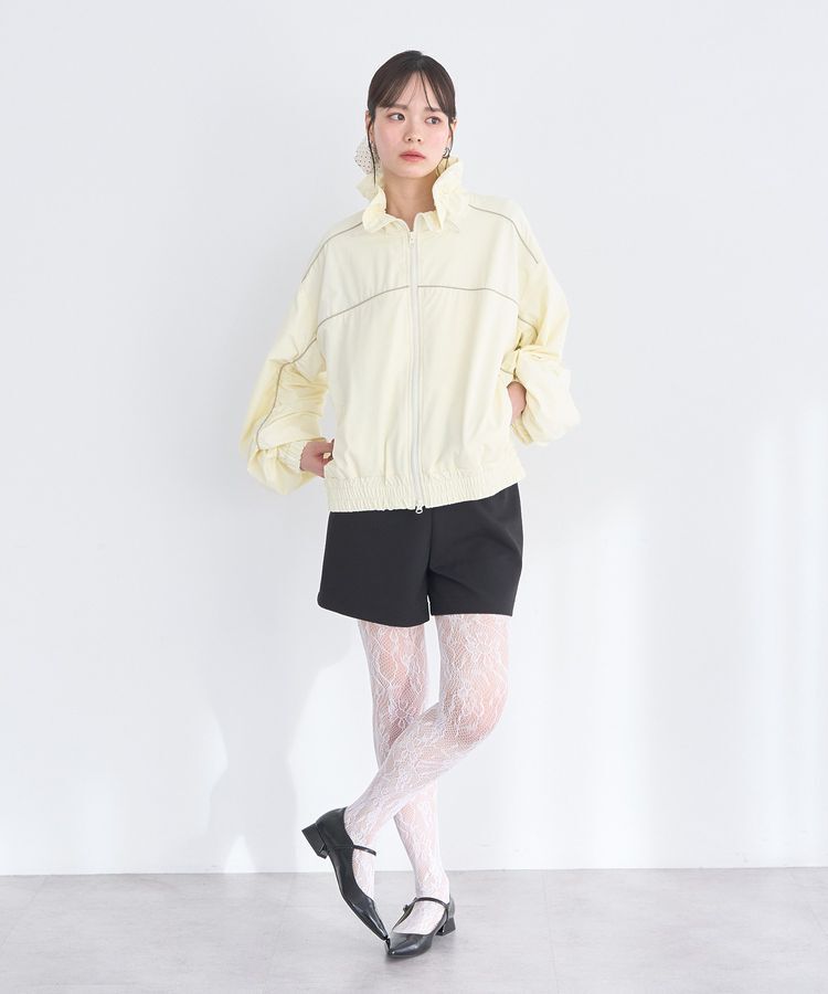 earth music&ecology「パイピングブルゾン」|ブルゾン・スタジャン|