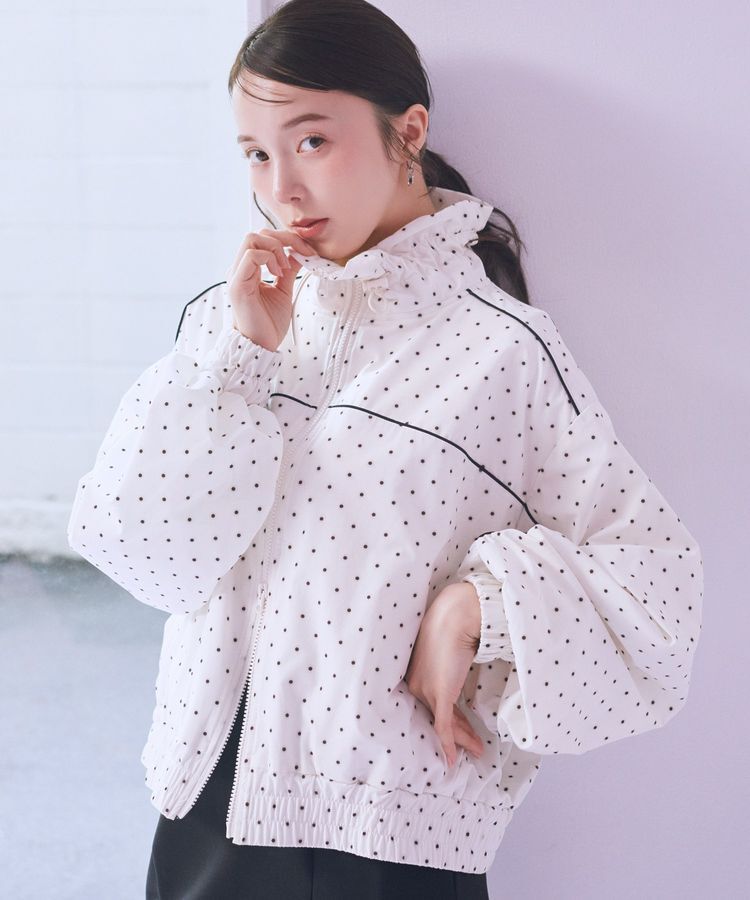 earth music&ecology「パイピングブルゾン」|ブルゾン・スタジャン|Dot