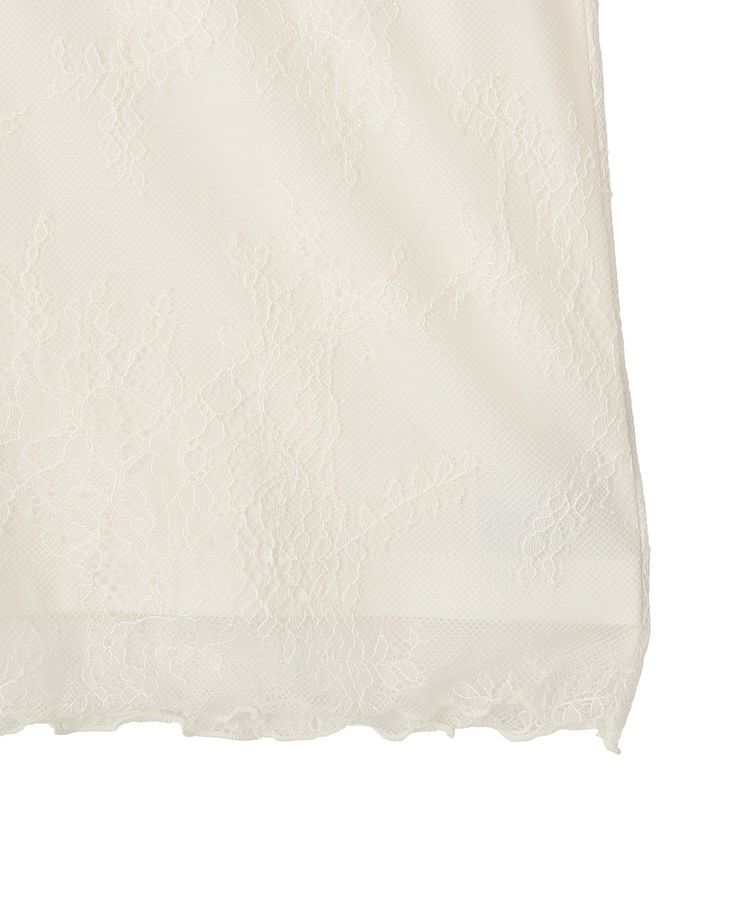 earth music&ecology「総レースホルターネックキャミソール」|キャミソール|