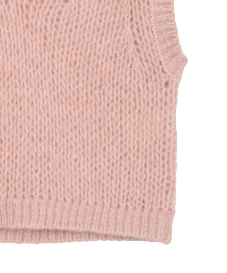 AMERICAN HOLIC「【選べる丈】甘編みニットベスト」|ベスト・ジレ|