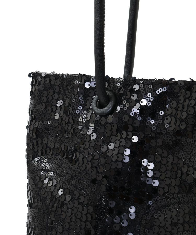 Green Parks「andmikka.スパンコールA4トートバッグ」|トートバッグ|