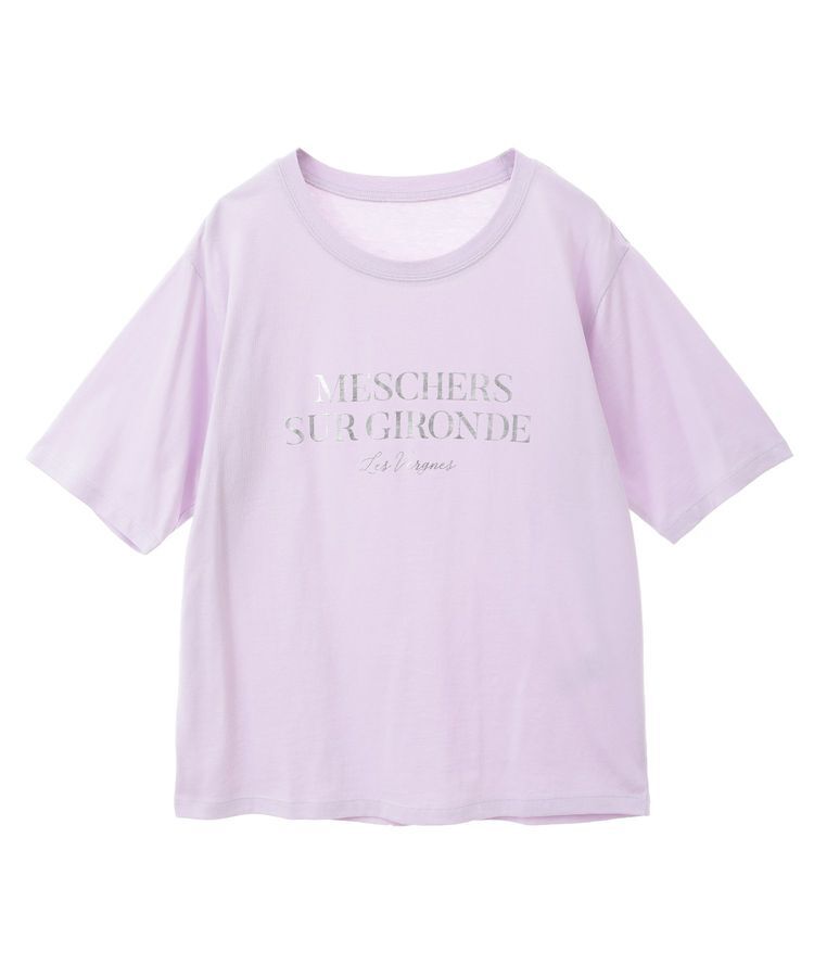 Green Parks「箔プリントフェミニンロゴTシャツ」|Tシャツ・カットソー|