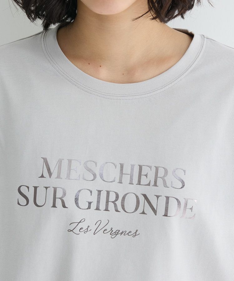 Green Parks「箔プリントフェミニンロゴTシャツ」|Tシャツ・カットソー|