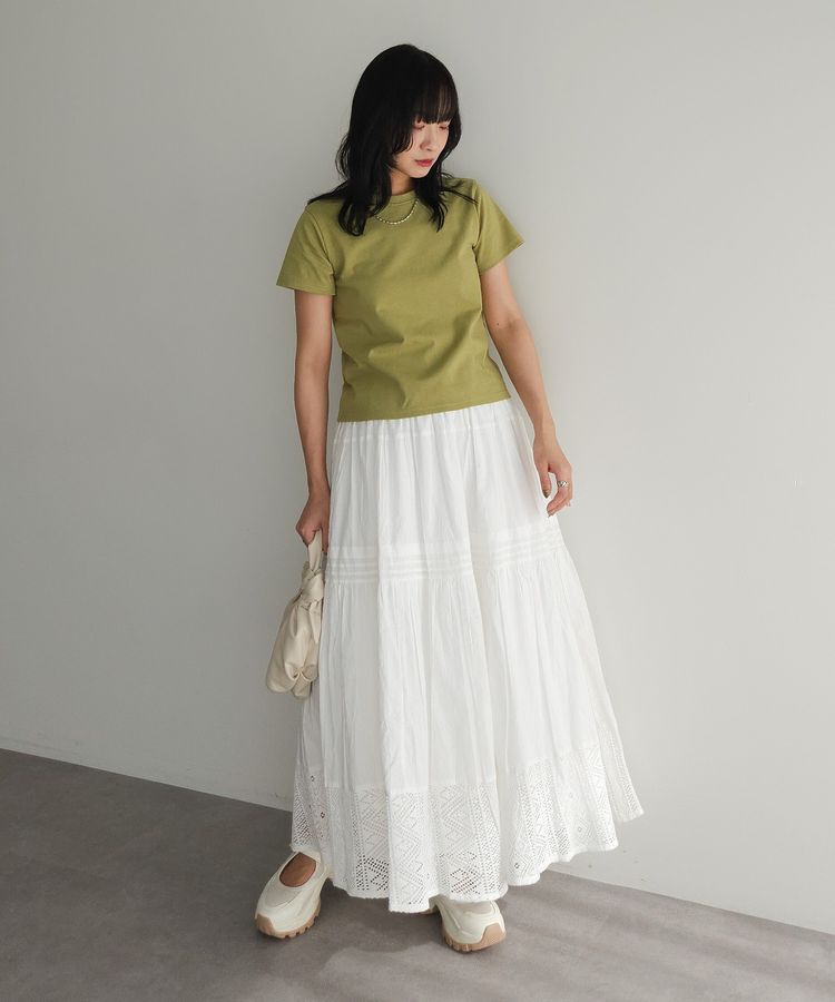 Green Parks「フライスコンパクトTシャツ」|Tシャツ・カットソー|