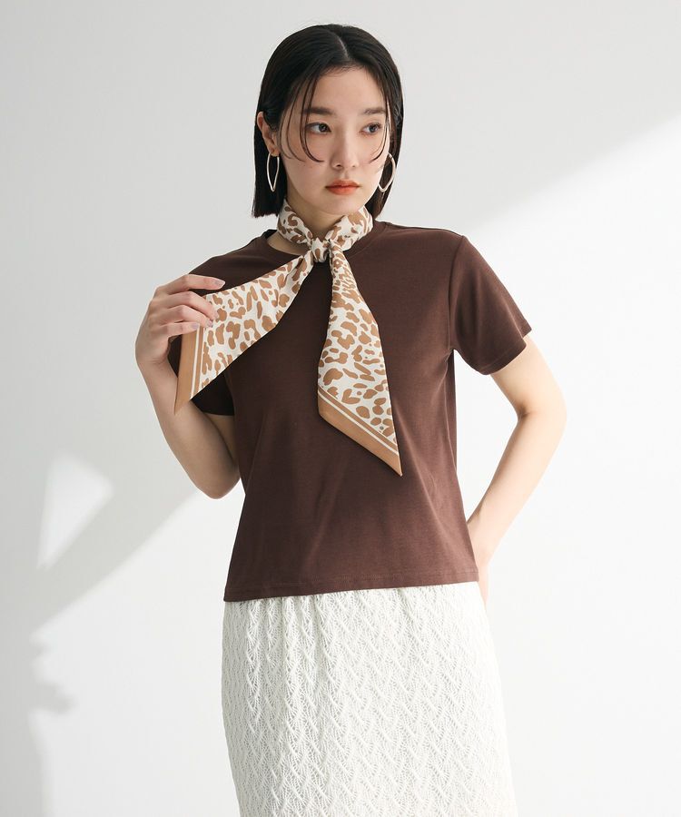 Green Parks「フライスコンパクトTシャツ」|Tシャツ・カットソー|Brown