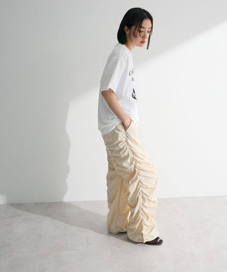 Green Parks「・SUGAR SPOON 配色stギャザーパンツ」|その他|