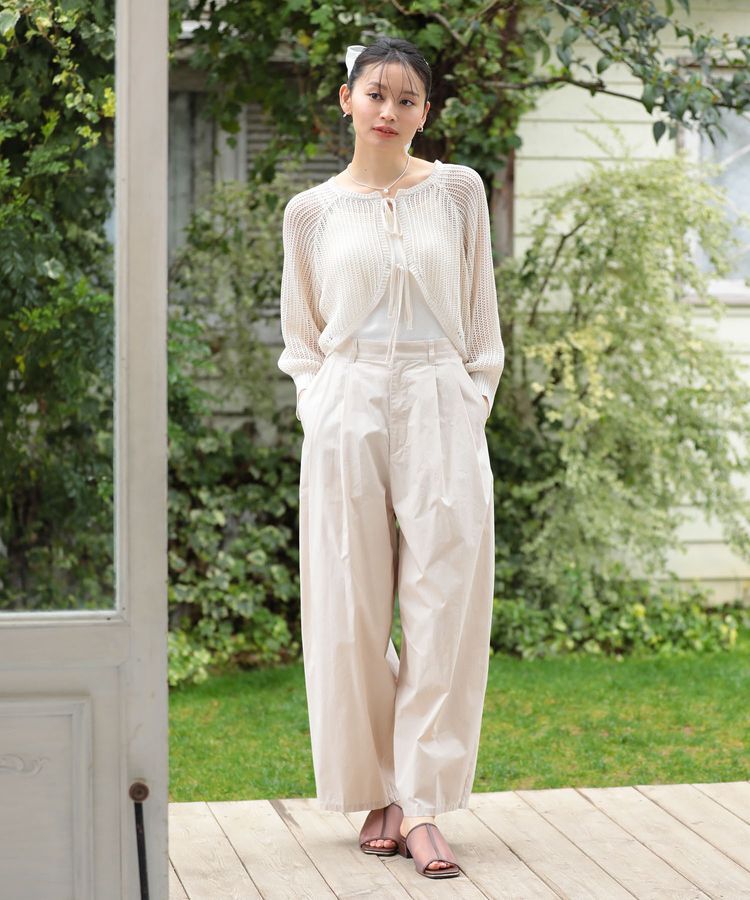 Green Parks「・ELENCARE DUE 2wayメッシュカーディガン」|カーディガン|