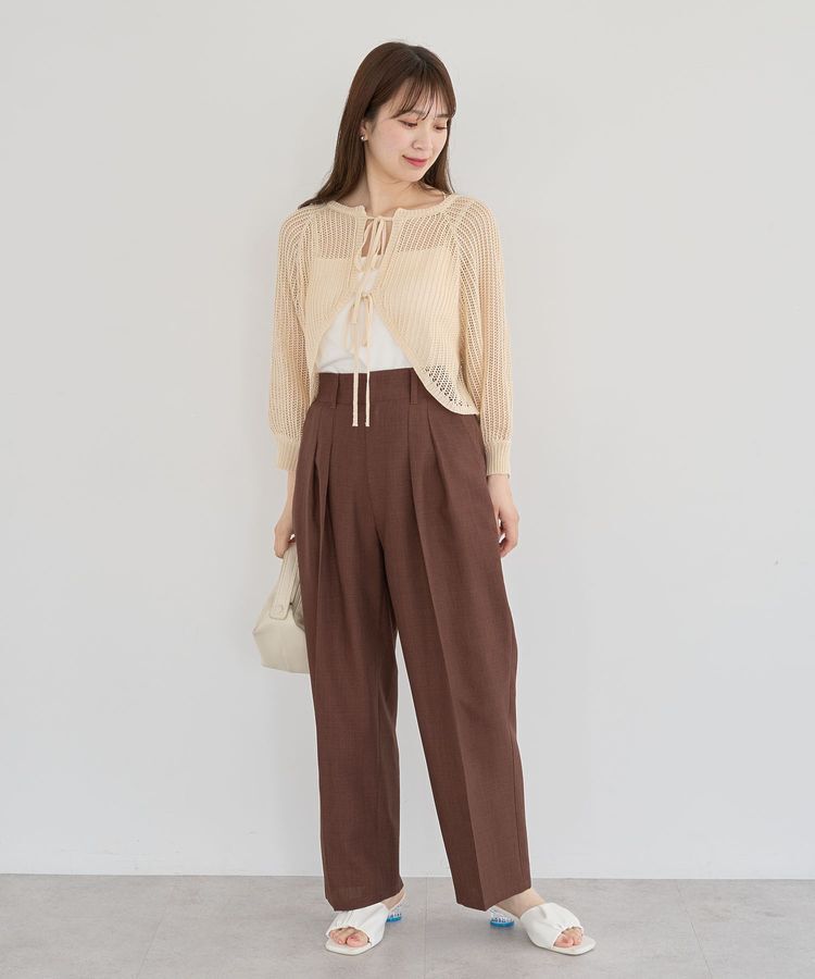 Green Parks「・ELENCARE DUE 2wayメッシュカーディガン」|カーディガン|