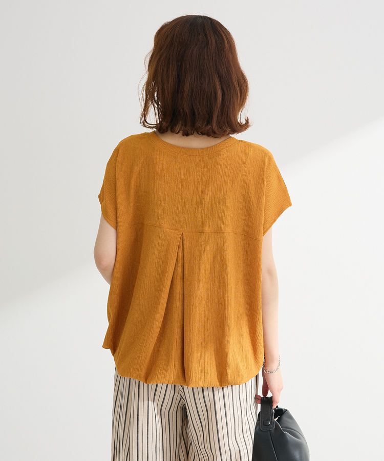 Green Parks「表面カット裾ドロストプルオーバー」|Tシャツ・カットソー|