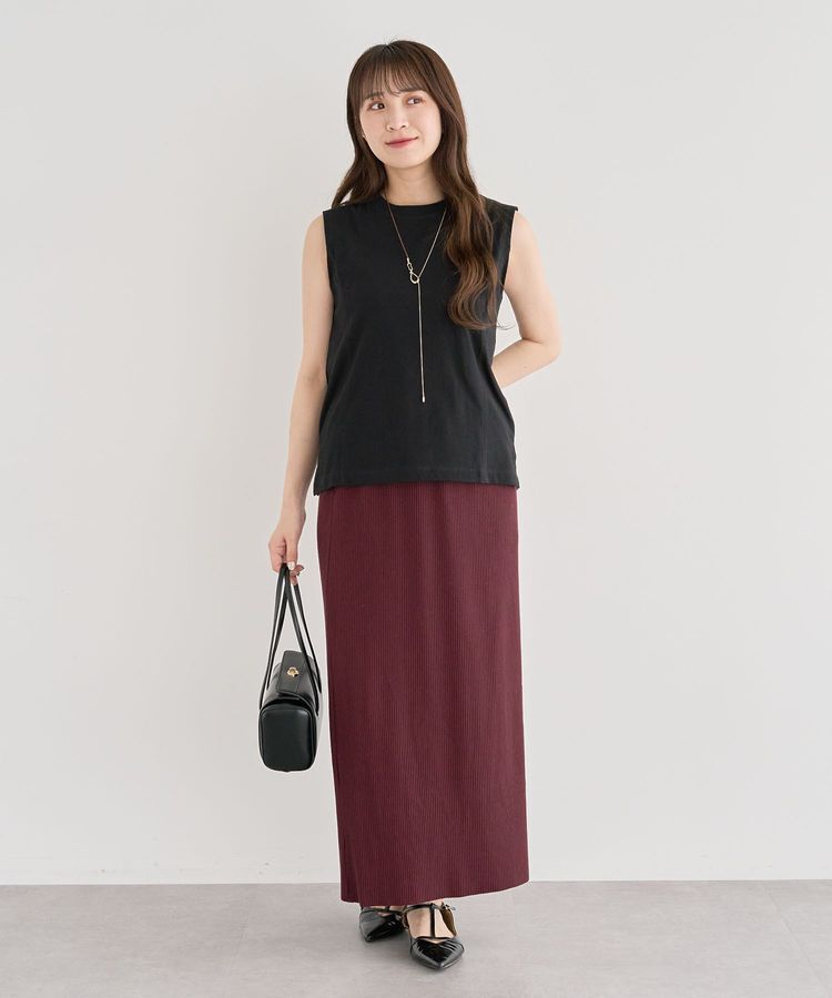 Green Parks「・DOUBLE FLAGS ピグメント切替ノースリTEE」|Tシャツ・カットソー|