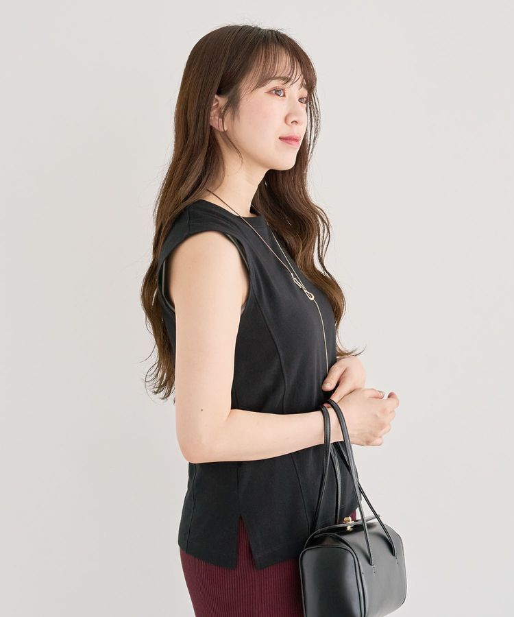 Green Parks「・DOUBLE FLAGS ピグメント切替ノースリTEE」|Tシャツ・カットソー|