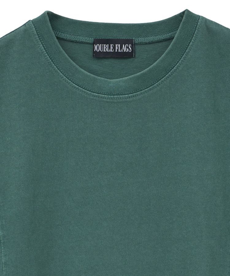 Green Parks「・DOUBLE FLAGS ピグメント切替ノースリTEE」|Tシャツ・カットソー|