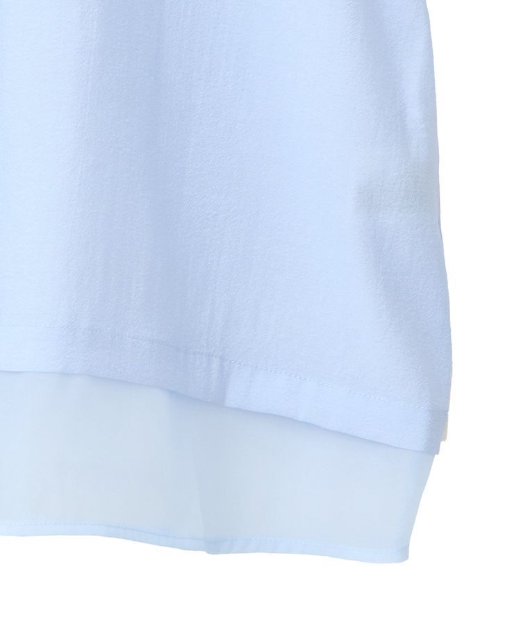 Green Parks「裾レイヤードショートスリーブシャツⅡ」|シャツ・ブラウス|