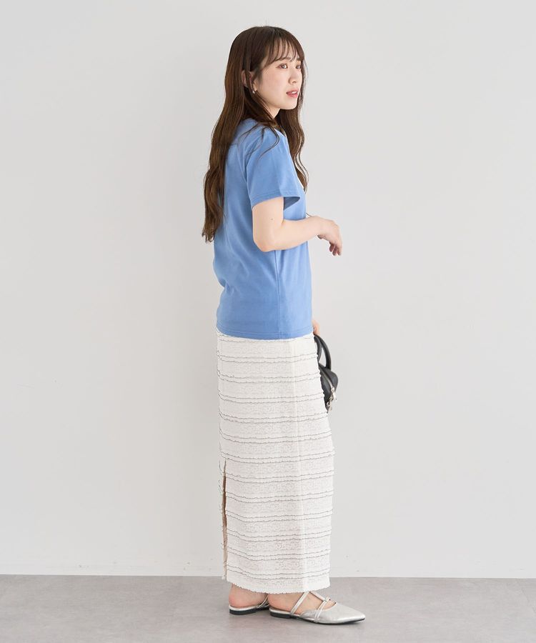 Green Parks「・swing by コード刺繍ロゴTEE」|Tシャツ・カットソー|