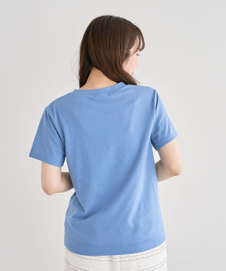 Green Parks「・swing by コード刺繍ロゴTEE」|Tシャツ・カットソー|