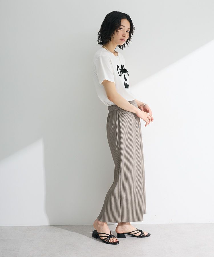 Green Parks「・swing by コード刺繍ロゴTEE」|Tシャツ・カットソー|