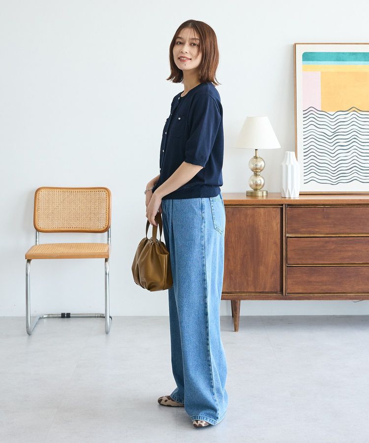 Green Parks「コンパクトポケットカーディガン」|カーディガン|