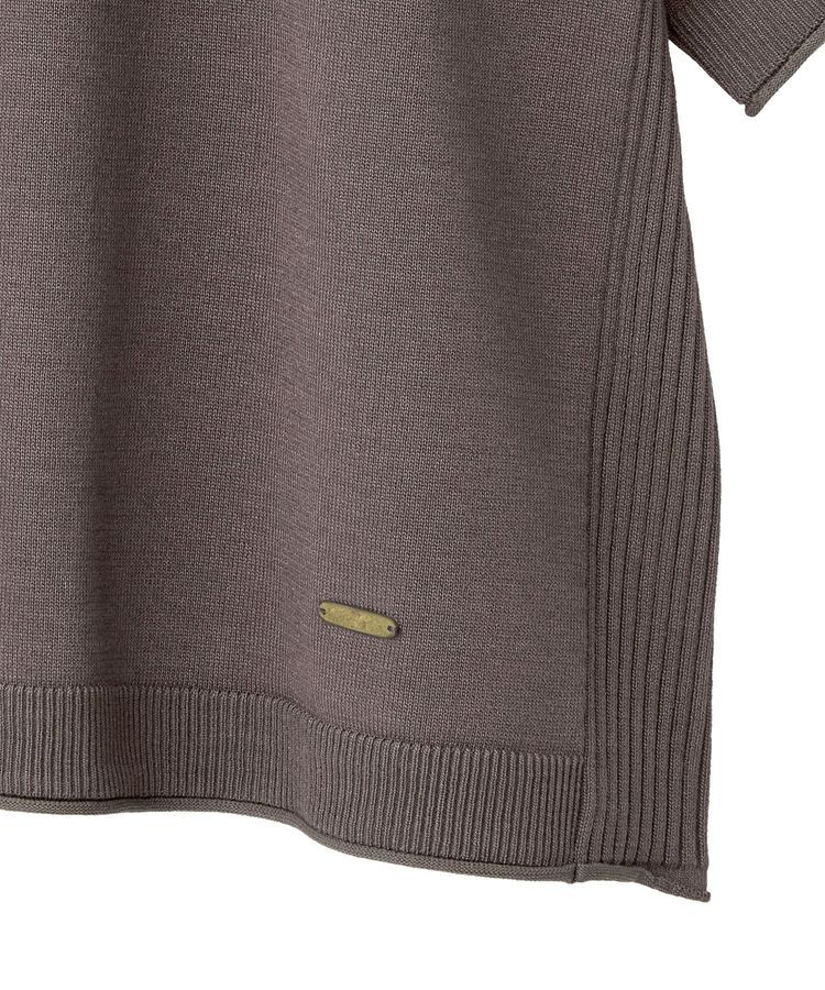 Green Parks「トレーナー風ニットプルオーバー」|ニット・セーター|