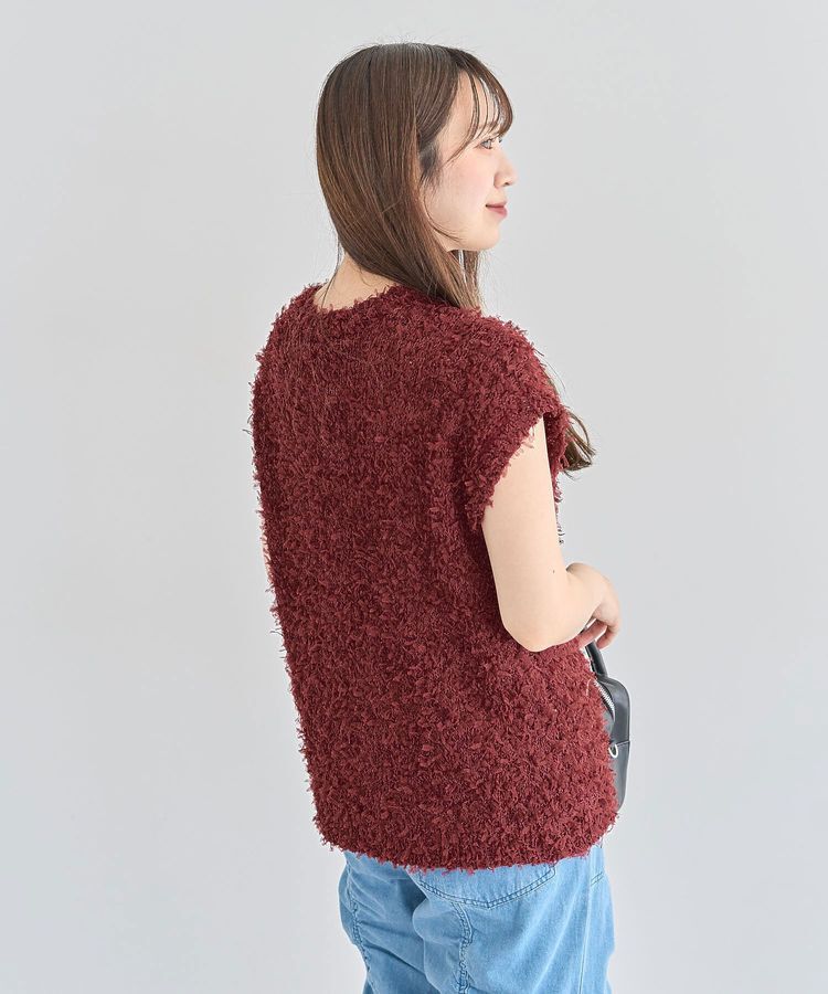 Green Parks「・swing by チュールヤーンワイドプルオーバー」|ベスト・ジレ|