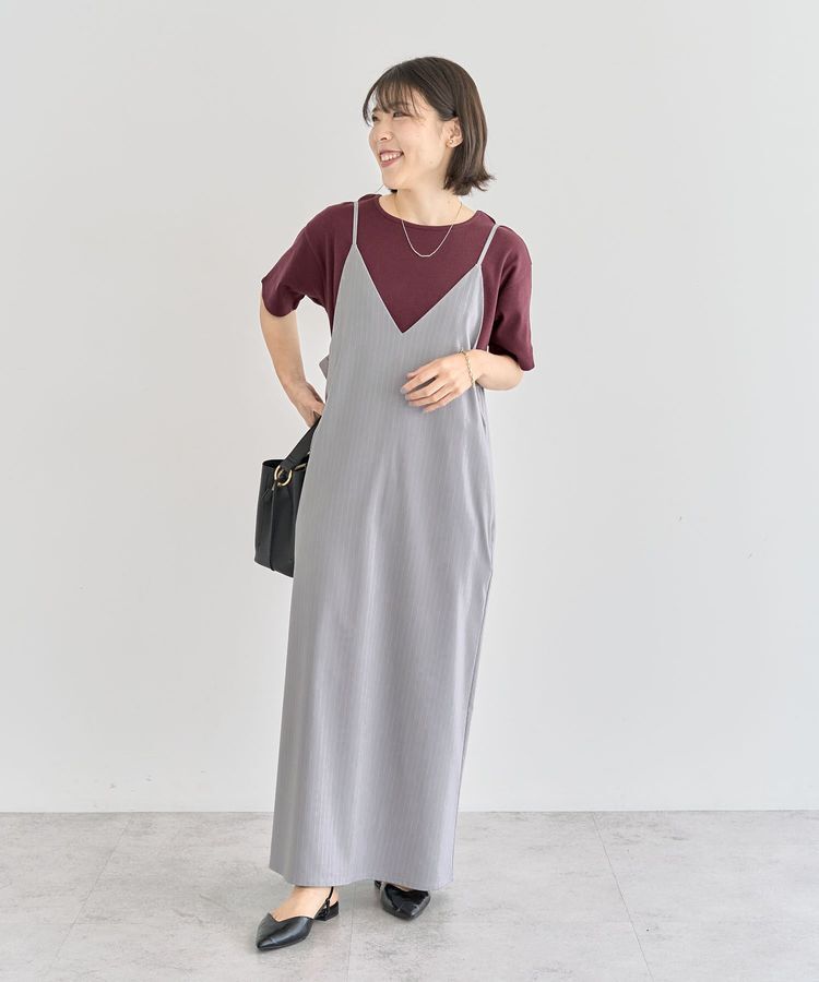 Green Parks「・Petit Fleur リブオーバーサイズTEE」|Tシャツ・カットソー|