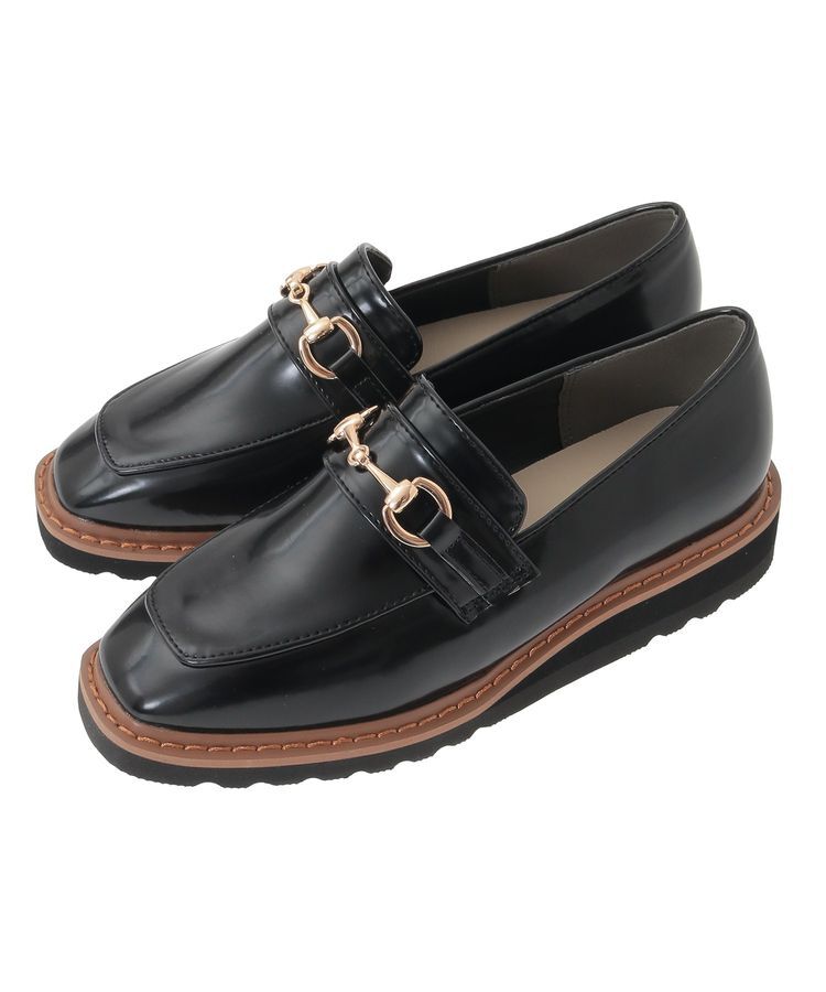 Green Parks「・minia 厚底ビットローファー」|ローファー|