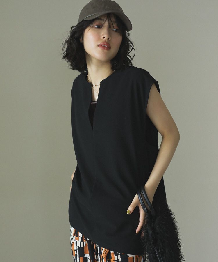 Green Parks「リップルフレアベスト」|ベスト・ジレ|