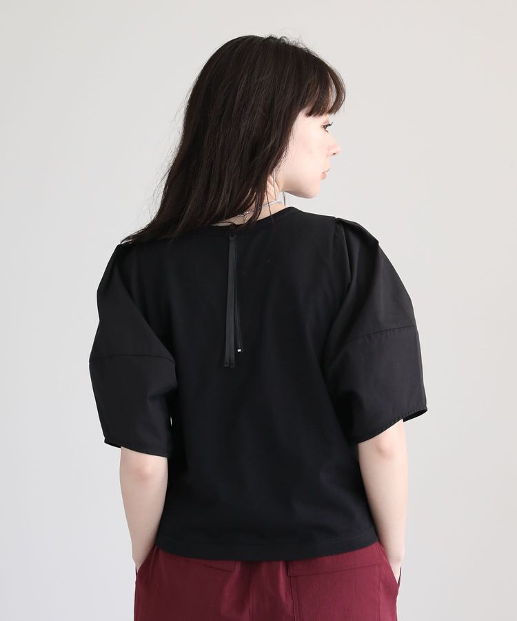 Green Parks「・ELENCARE DUE バックZIPハイブリットT」|Tシャツ・カットソー|