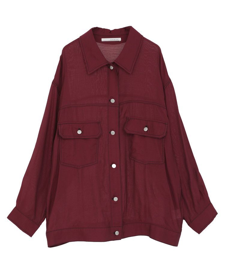 Green Parks「・ELENCARE DUE カラーステッチシアーGジャンⅡ」|テーラードジャケット|